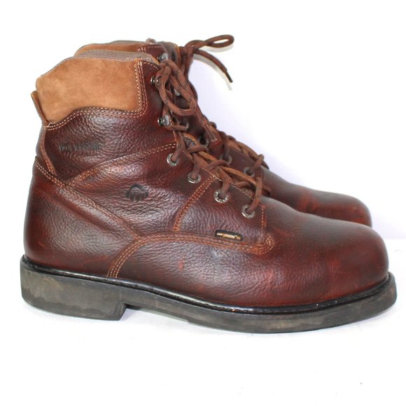 Wolverine Tremor 6" Steel Toe DuraShock Leather Work Boot Men's Sz 13 EW W04325 - Picture 3 of 14